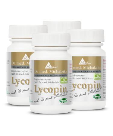 Lycopin - 400 mg carotinoid extract - according to Dr.med.Michalzik - 20mg high -dose pure natural lycopine per capsule - without additives - from Biotikon (60 capsules)