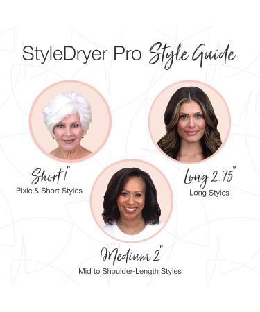 Calista Hair Dryer - 2-in-1 Ionic Styling Tool for All Hair Types | Custom Blowout & Botanical Short 1.0 - Buy Online on GoSupps.com