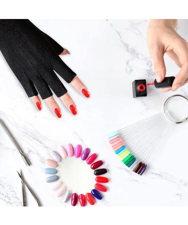 UV Led Nail Lamp 395nm with Gooseneck Clamp for Gel Polishes - Mini Flash Curing Lamps for UV Glue - Black - Buy Online on GoSupps.com