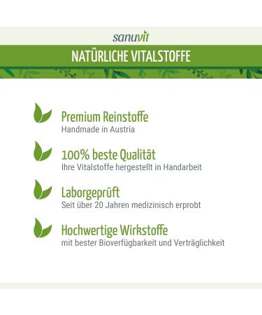 Sanuvit Nattokinase 60 Capsules - 100mg each (20 000 FU/g) | GMO-Free Soy | Made in Austria | Cooling Benefits | International Shipping - Buy Online on GoSupps.com