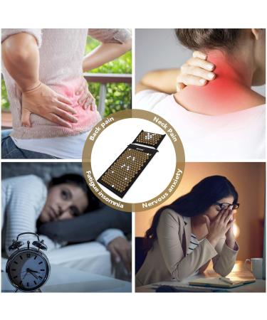 Meiyuki Acupressure Mat & Pillow Set | Relieve Back Pain & Boost Circulation | Magnetic Acupressure Mat with Carrying Bag - Shop Internationally! - Buy Online on GoSupps.com