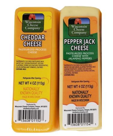 Wisconsin's Best Classic Man Snack Gift Basket - Summer Sausage, Cheddar, Pepper Jack Cheese, Pretzels & Mustard - Buy Online on GoSupps.com