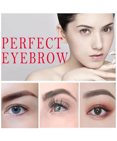 24-Piece Eyebrow Stencil Kit for Perfectly Shaped Brows - Easy 3 Minute Makeup Solution - Buy Online on GoSupps.com