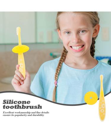 Shop Minkissy Portable Toothbrush for Kids - Food Grade Silicone - Ideal for Toddlers | International Shipping - Buy Online on GoSupps.com