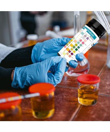 Fowybe Urine Analysis Test Strips - 100 Keto Strips | 9 Parameter Urine Test for Quick Ketosis Results in Low-Carb Diets - Buy Online on GoSupps.com
