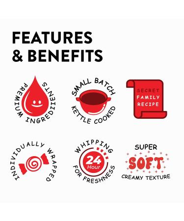 Buy Taffy Town Saltwater Taffy - Vanilla Flavor 2.5Lb | International Shipping Available - Buy Online on GoSupps.com