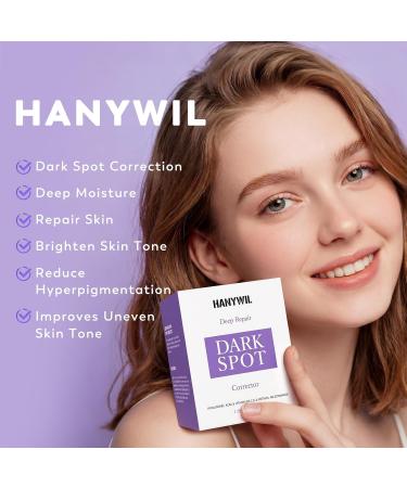 HANYWIL Dark Spot Remover for Face & Body Remedy for Dark Spots with Natural Ingredients Dark Spot Corrector Cream and Serum for Skin Care Treats Freckles Melasma Sun Spots Women & Men 1.7 Fl Oz 1.7 Fl Oz (Pack of 1) - Buy Online on GoSupps.com