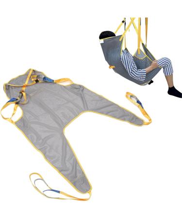 Patient Lift Sling Full Body Hoyer Lift Sling for Home Use Universal Hygiene Sling Patient Assist Sling Medical Lift Aid for Patient Transfer and Bathing Aid