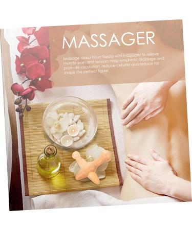 Lurrose 5-Stack Acupuncture Massage Roller - Travel-Friendly Body & Shoulder Massager | Muscle Relief & Relaxation - Buy Online on GoSupps.com