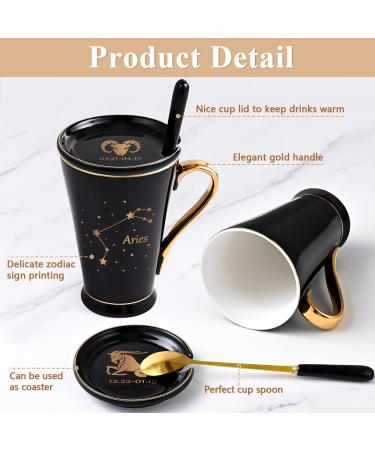 Maustic Birthday Gifts for Women Men Zodiac Sign Gifts Astrology Horoscope Constellation Gifts Gifts for Best Friend Sister Astrology Lover Aries - Buy Online on GoSupps.com