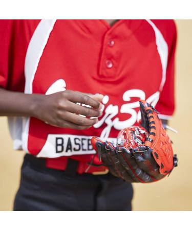 Ortiz34 Homerun Kids Tee Ball Set - 3-in-1 Aluminum Baseball Bat & Youth Glove Bundle by David Ortiz - Red - Buy Online on GoSupps.com