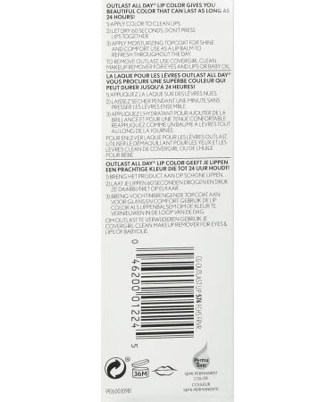 COVERGIRL Outlast All-Day Lip Color Fuchsia Forever - Long-Lasting Lipstick - Buy Online on GoSupps.com
