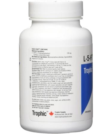 Trophic L-5-HTP (100mg) 60 Count - Buy Online on GoSupps.com