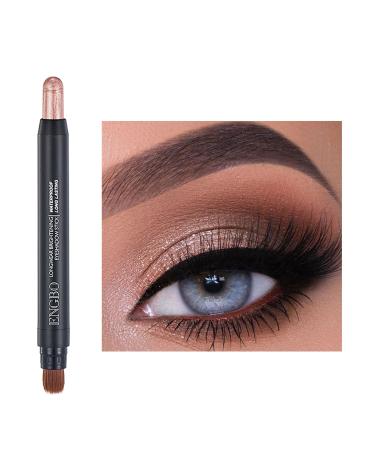 Kyannkra Eyeshadow Stick Glitter Matte Nude Eye Makeup smoky eyes makeup Long Lasting Quick-Drying Smooth Brightening E03