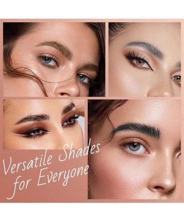 Magic Eyebrow Pencil with Eyebrow Razor 3D Lasting Waterproof Microblading Eyebrow Pencil Contouring Pen 4 Tipped Precise Brow Pen Natural Fine Stroke Microblading Eyebrow Pencil (Color : Dark Brown - Buy Online on GoSupps.com