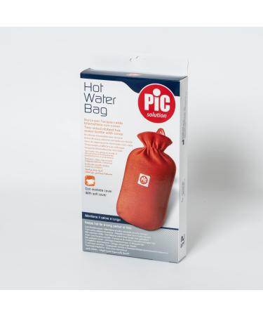 Pic Solution Hot Water Bottle with Protective Cover Classic