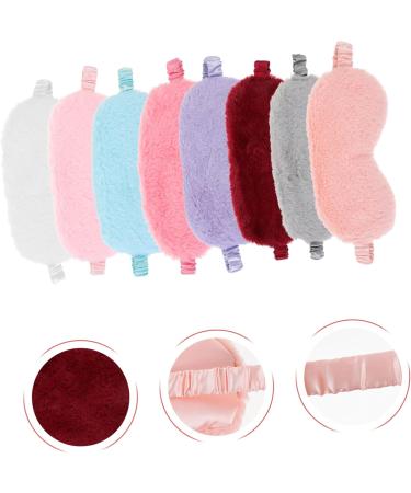 Beaupretty 24 Pcs Plush Eye Mask - Fluffy Travel Sleeping Masks & Comfortable Blindfolds for Kids & Adults - Buy Online on GoSupps.com