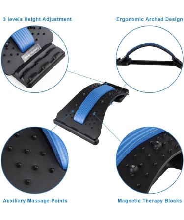 Chronstyle Back Massage Gear - Ultimate Back Pain Relief & Lordosis Support | International Shipping - Buy Online on GoSupps.com