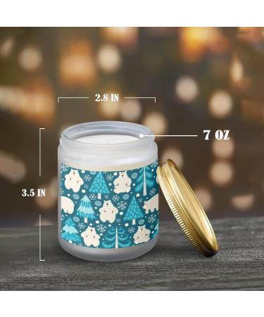 Buy Vanilla Scented Aromatherapy Jar Candles - 7oz Long Lasting Candle Gift Set for Women | Ideal Birthday Gift - Buy Online on GoSupps.com