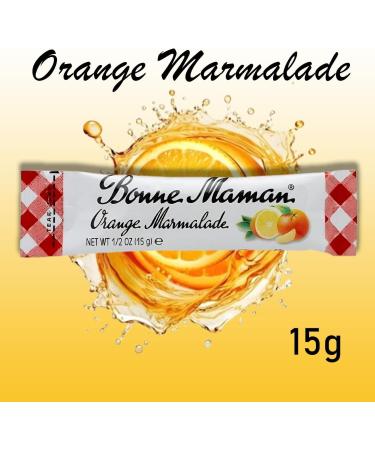 Bonne Maman Stick Jam Pick N Mix - Choose From 4 Flavours | Strawberry Apricot Preserves Orange Marmalade Raspberry & Redcurrant Preserves Jams-15g - Pack of 40 (10 of Each) - Buy Online on GoSupps.com