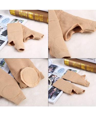 Psytfei 1 Pair Thumb Wrist Support Brace Elastic Gel Arthritis Fingerless Glove for Pain Relief Waterproof Wrist Compression Sleeve Splint for Sprained Tendonitis - Buy Online on GoSupps.com