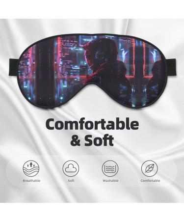 Hacker Era Ultra-Soft Light-Blocking Eye Mask - Best for Comfort & Restful Sleep | Worldwide Shipping - Buy Online on GoSupps.com