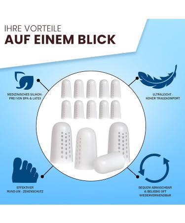 Buy Hedge Friend Toe Protection - Premium Silicone Toe Caps Set for Big & Small Toes - Anti-Bubble & Shear - 2024 Novelty 14er Multi-Set - Buy Online on GoSupps.com