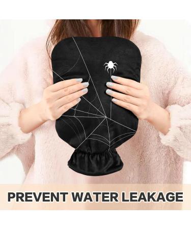 NAANLE Halloween Spider Net Water Bottle | Transparent 1L Hot & Cold Therapy Bag for Pain Relief & Warmth - Buy Online on GoSupps.com