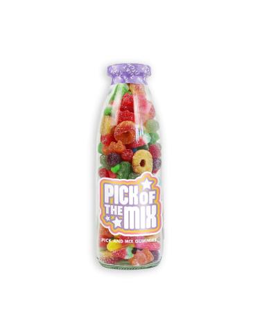 Pick and Mix Sweets Message Bottle 'Pick of the Mix' Treat Kitchen - 370g Perfect for Valentines Gift