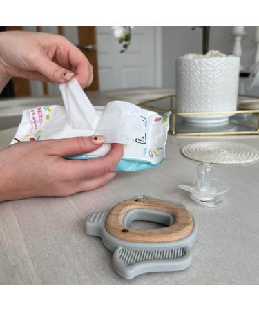 Nuby Soother and Teether Wipes Twin Pack - 96 Wipes, Pack of 1 - Buy Online on GoSupps.com