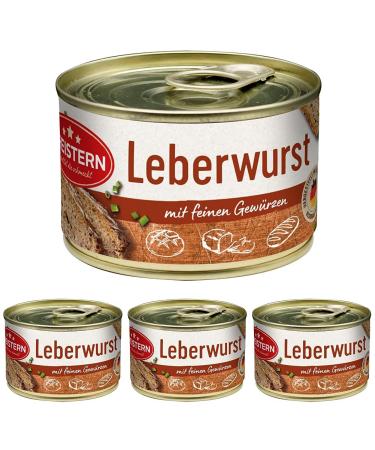 Dreistern Liver Sausage 160 g (pack of 4) 160 g (pack of 4)