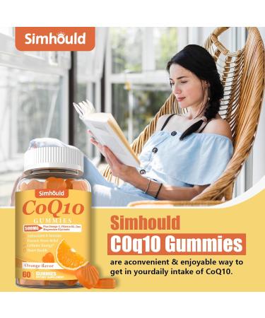 2 Pack CoQ10 500MG Gummies - Vegan Omega-3 Magnesium Vitamin B3 & Zinc | 3X Absorption for Heart Health & Energy - Non-GMO 120 Counts - Buy Online on GoSupps.com