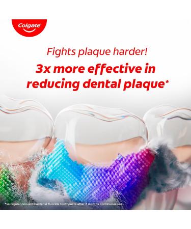 Colgate Total Plaque Release Toothpaste | Tooth Paste with Amino Foam & Zinc | Colgate Paste Toothpaste for Stronger Gums | 3X More Effective at Fighting Plaque - Natural Mint (80gm)(2.8 Ounce) - Buy Online on GoSupps.com