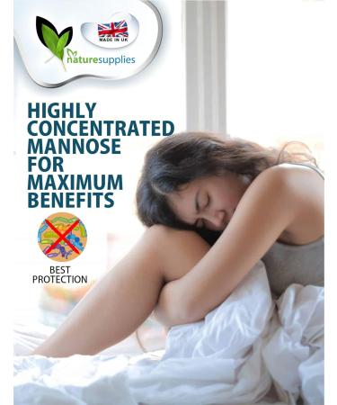 D-Mannose Powder 150g - GMO Free - Vegan Friendly - Highly Concentrated Pure Ingredients - Naturesupplies - Buy Online on GoSupps.com