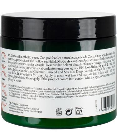 Tahe Nature Mask for dry hair Nature that provides nutrition shine and softness 400 ml - Buy Online on GoSupps.com