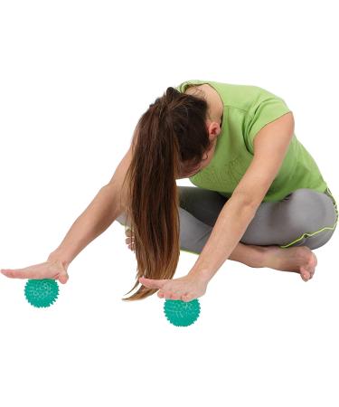 Buy 2-Piece 8cm Massage Balls for Pain Relief & Relaxation - International Shipping Available - Buy Online on GoSupps.com