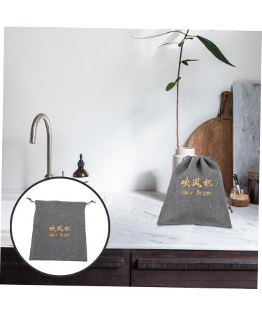 Hemoton Hair Dryer Bag Blow Dryer Bag for Hair Dryer Hair Dryer Storage Hair Curler Travel Drawstring - Buy Online on GoSupps.com