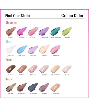 Oulac Shimmer Eyeshadow & Highlighter Duo - Pink Beige | Waterproof & Long-Lasting | Vegan & Cruelty-Free | Seaside P03 - Buy Online on GoSupps.com