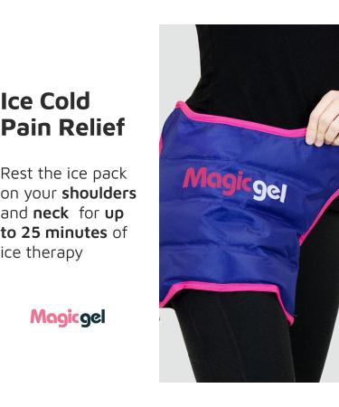 Magic Gel Hip Ice Pack Wrap - Reusable Cold Pack for Hip Bursitis, Surgery, and Pain Relief - Buy Online on GoSupps.com