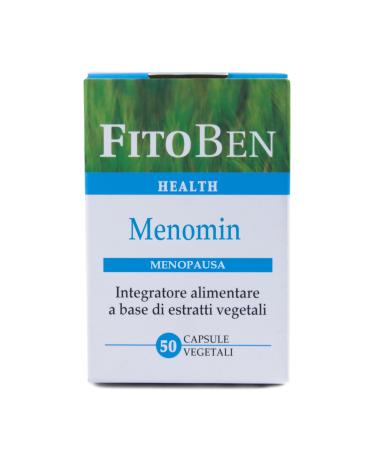 Fitoben Fitoben | Menomin natural supplement for menopausal symptoms. With soy isoflavones dioscorea agnocaste and hawthorn. 50 vegetable capsules.