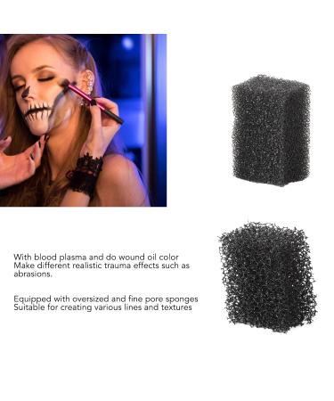 Deluxe Halloween Makeup Sponges - Movie Quality Stipple & Stubble Sponges for Perfect Decor | Essential Accessory for Halloween Makeup - Buy Online on GoSupps.com