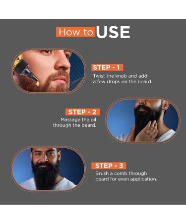 Beardhood Ayurvedic Beard Growth Oil 50ml | Natural 8-Herb Formula for Faster Growth | Best Oil for Patchy Beards - Buy Online on GoSupps.com