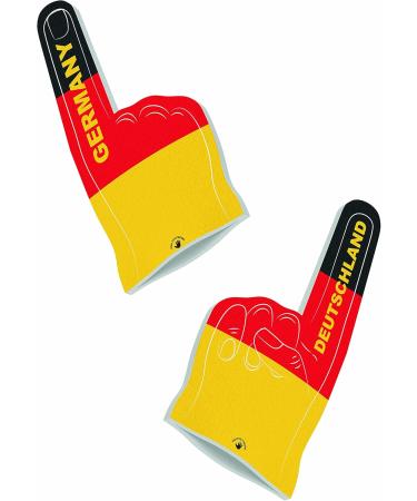 High Five Fingers EM 2024 European Championship Foam Hand | Flag Fan Articles for Games & Events | One Size 44x22x2.5 cm | Germany Shipping - Buy Online on GoSupps.com