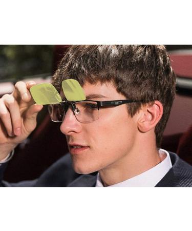 OTG Blue Light Blocking Clip-On Glasses - Anti Eye Fatigue Square Eyewear for Maximum Comfort - Buy Online on GoSupps.com