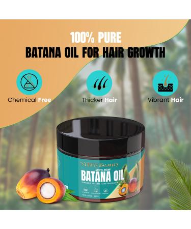 Dr. Sebi Approved Batana Oil for Hair Growth | 100% Pure Organic Hair Oil from Honduras | Promotes Thickness & Prevents Hair Loss - Buy Online on GoSupps.com