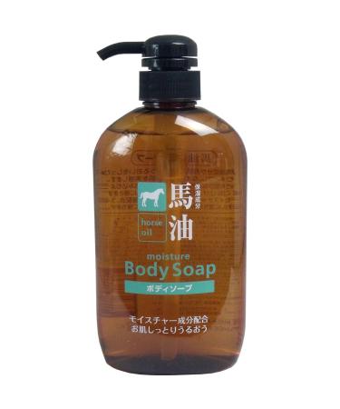 Kumano Fat Horse Oil Body Soap 600ml By Kumano Oils and Fats