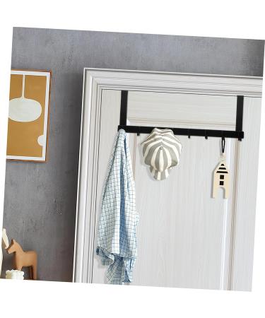 ABOOFAN Space Aluminum Door Hanger Clothes Hangers Door Hanging Hooks Hook for Door Storage Rack Outdoor - Buy Online on GoSupps.com