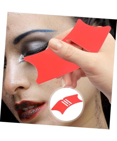 Beavorty eye mask heated lash tools heating eye mask makeup applicators mascarades for women silicone eyeliner eyelash applicator make up aids safety mask eye protection Miss Silica gel 10.3x3.8cm Red - Buy Online on GoSupps.com