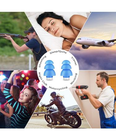 Uotowell High Fidelity Hearing Protection Earplugs for Sleep and Noise Sensitivity - Reusable & Comfortable - Multi-colored Silicone Tube Case - Buy Online on GoSupps.com