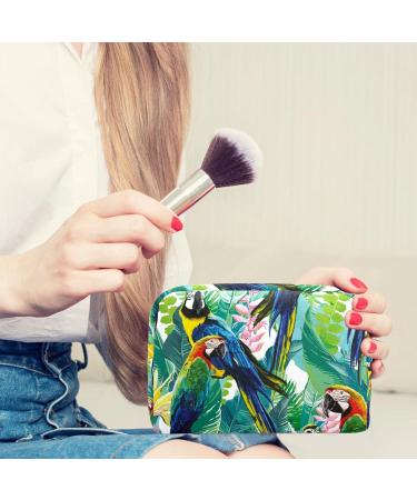 Cosmetic & Toiletry Bag - Tropical Parrot Design | Travel Accessory for Eco-Friendly Adventures - Buy Online on GoSupps.com